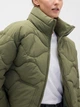 Куртка демісезонна коротка жіноча GAP 566498324 XS Зелена (1162391429) - зображення 4