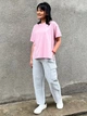 Спортивная футболка для фитнеса женская Uniqlo 551895168 S Розовая (1161962159) - изображение 3