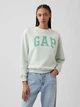Свитшот на флисе женский GAP 986655716 L Зеленый (1162495986) - изображение 1