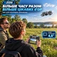 Детская радиоуправляемая игрушка X226 с 4K HD камерой, 2 камерами, удержанием высоты, пультом с экраном 4,5", 2 аккумуляторами, до 26 минут игры, черная - изображение 3