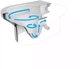 Інсталяція Grohe Rapid SL 38772001 з панеллю змиву Skate Cosmopolitan 38732000 + унітаз Primera UF 005 Vortex Flush з сидінням Soft Close дюропласт - зображення 5