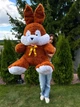Велика м'яка іграшка BigMishki плюшевий зайка 130 см Коричневий - зображення 8