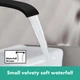 Змішувач для раковини HANSGROHE Vivenis 80 матовий чорний 75012670 - зображення 4