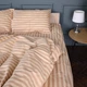 Простынь Бязь 17-0610 Stripe Light Brown 220*240 - изображение 4