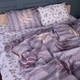 Простирадло Бязь 17-0668 Grey Blooms 220*240 - зображення 2