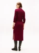 Юбка миди осенняя женская Tommy Hilfiger 599164365 2XL Бордовая (1162440684) - изображение 2