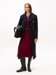 Юбка миди осенняя женская Tommy Hilfiger 599164365 L Бордовая (1162372707) - изображение 3