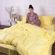Простынь Satin Stripe 30-0003 Intense Yellow 110*160 - изображение 2