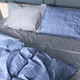 Простынь Сатин STANDART 22-1434 Graphite Check 220*240 - изображение 4