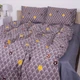 Простынь MirSon Ranforce Elite 17-0526 Fabulous forest grey 200*220 - изображение 3