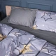 Простынь Сатин 22-1373 Gray Starry Sky 220*240 - изображение 4