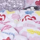 Простынь Бязь 17-0532 Bright hearts 110*160 - изображение 3