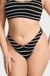 Плавки бразиліана Victoria's Secret 3/4(M/L) Чорний/Білий (157506) - зображення 1