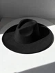 Шляпа Федора с широкими полями замшевая (унисекс) STETSON черная - изображение 1