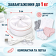 Портативна мініпральна машина Turbine Wash Mini Wash USB 6 Вт до 1 кг, ультразвукова турбінна машинка для прання на присосках - зображення 2