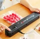 Вакуумний пакувальник для кухні чорний Вакууматор побутовий vacuum sealer Продуктовий вакуумний пакувальник для дому - изображение 2