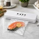 Вакуумний пакувальник RED AN373 для сухих і вологих продуктів, 90 Вт, до 60 кПа, USB, білий - изображение 4