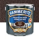 Краска по металлу Hammerite молотковая коричневая шоколадная Прямо по ржавчине 2.5л - изображение 1