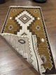Килим двосторонній бавовняний Бохо 60x90 см коричнево-сірий - зображення 7