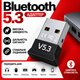 Bluetooth адаптер 5.3 для ПК ноутбука мыши клавиатуры принтеров наушников блютуз адаптер 5.3 Pavlysh DL28 - изображение 1
