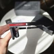Солнцезащитные очки Prada мужские чёрные прямоугольные Прада полная комплектация с коробкой и чехлом - изображение 4