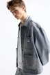 Джинсова куртка Pull & Bear синій EGSDR301 XL - зображення 5
