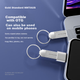 Флеш память USB NINTAUS N-31 8GB USB 2.0 Silver - изображение 4