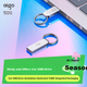 Флеш-накопичувач Aigo 128 ГБ USB 2.0 U268 компактний портативний металевий USB-накопичувач для офісу та комп'ютера - зображення 4