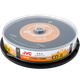 Виниловые музыкальные диски JVC CD-R 52x скорость 700 МБ, чистые диски/CD/перезаписываемые диски, 10 штук в упаковке. - изображение 4