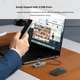 Док-станция Yottamaster USB 3.0 Hub, высокоскоростной 4-портовый концентратор, расширительная док-станция для ноутбука, многопортовый адаптер, удлинительный кабель 0,15 м - изображение 4