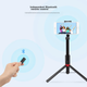 Портативный штатив-палка для селфи SmallRig 3375B с Bluetooth-пультом дистанционного управления, выдвижная напольная подставка для настольной прямой трансляции и селфи с телефона. - изображение 5