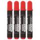 Маркери для білої дошки M&G Erasable Whiteboard Markers, ручки для офісних зустрічей з одним наконечником, прості для використання, маркери великої ємності, червоні, 12 шт./коробка, MG2160 - зображення 4