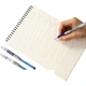 M&G Stationery, стираемая гелевая ручка, классическая ручка с отрывным колпачком и наконечником-пулей, синие чернила 0,5 мм, терморучка для подписи, 12 ручек в коробке AKP61115B - изображение 1