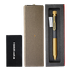 Шариковая ручка SAKURA Signature Pen Business в подарочной коробке, в японском стиле, винтажная латунная ручка Craft_Lab 001, импортная высококачественная ручка с металлическим стержнем. - изображение 4