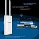 COMFAST CF-EW71 — мощная беспроводная точка доступа для наружного использования, обеспечивающая всенаправленное покрытие Wi-Fi, для проектов по обеспечению покрытия Wi-Fi в живописных районах и школах. - изображение 7