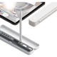 Чехол Aolang, совместимый с Apple Pencil Pro, для емкостного стилуса Apple iPad 1/2/Pro с мягким силиконовым внутренним лотком и полным покрытием, версия 2024, защитный чехол для хранения сенсорного пера, серый. - изображение 3