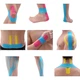 Кинезиологическая лента AQ Muscle Tape, профессиональная лента для снятия мышечного напряжения и боли, эластичный бинт, 9611XB синий. - изображение 2