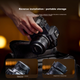 Бленда об'єктива Llano для об'єктива Nikon Z DX 18-140 мм VR Z50II 2-го покоління Z62 Z7II Z9 Z5 Запасний захисний аксесуар для бездзеркальних камер HB-101 - изображение 6