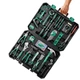 Набір ручних інструментів GREENER Household Toolbox Set із 153 предметів для електротехнічних, столярних та телекомунікаційних робіт - зображення 1