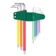 Набор из 9 удлиненных шестигранных ключей SATA Rainbow Series 09103CH - зображення 4