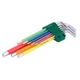 Набор из 9 удлиненных шестигранных ключей SATA Rainbow Series 09103CH - зображення 5