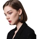 Серьги Eternelle French Eternal в европейском стиле, серебряные кольца 925 пробы, элегантные, модные, легкие и роскошные украшения для женских ушей, подарок на день рождения. - изображение 1