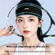 Спортивная повязка на голову Li-Ning для женщин, впитывающая пот повязка для бега, резинка для волос, головной платок, повязка для йоги и фитнеса. - изображение 10