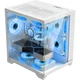 Компьютерный корпус Great Wall Jieji S1W Mini White Seaside View (M-ATX, поддержка водяного охлаждения 240 мм, двустороннее стекло, 7 мест для вентиляторов) - изображение 3