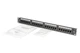 Патч-панель CAT 6 DIGITUS 24 порта 19" 1U оцинкованная сталь - изображение 2