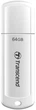 Накопитель Transcend 64GB USB 3.1 Type-A JetFlash 730 Белый - изображение 1