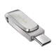 Накопитель SanDisk металлический 512 ГБ USB 3.2 Type-A Type-C Серебряный - изображение 7