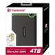 Портативний жорсткий диск Transcend 4TB USB 3.1 StoreJet 25M3 Сірий - зображення 8