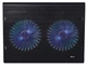 Подставка для ноутбука Trust Azul, до 17.3", 2xUSB-A, СИНИЙ СВЕТ, черный. - изображение 1
