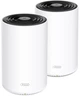 MESH-система TP-LINK Deco PX10 Wi-Fi 6 AX1500 2 модуля 3xGE LAN/WAN Powerline AV1000 - изображение 1